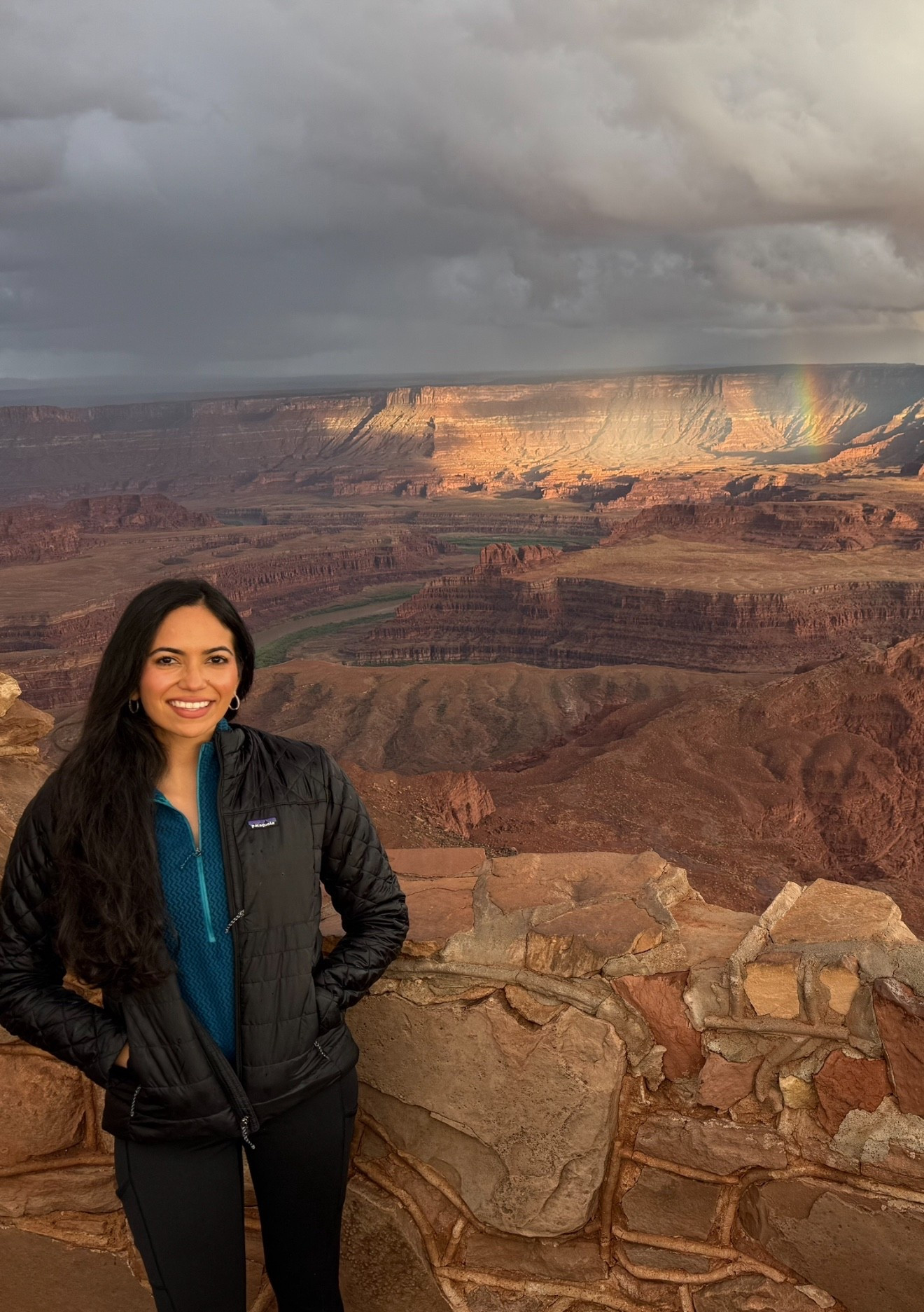 Dead horse point state park was a dream come true! Nothing like rejoicing in God’s creation 🥰 I mean… look at that rainbow! And of course, my Patagonia outfit was perfect for this adventure. 

#LTKStyleTip #LTKTravel #LTKActive