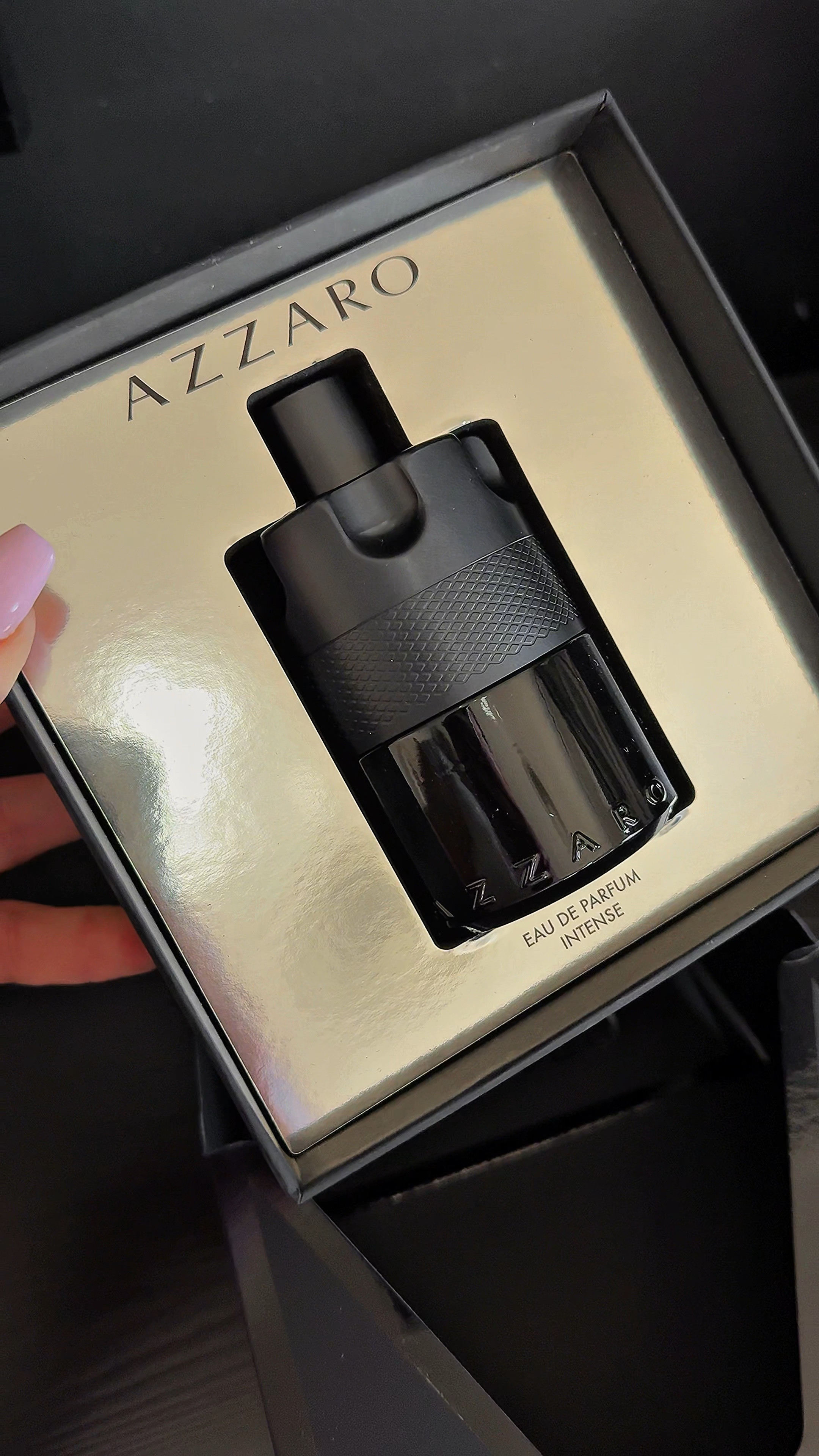 THE ESSENCE OF SEDUCTION: AZZARO'S BEST-SELLING FRAGRANCE, THE MOST WANTED EAU DE PARFUM INTENSE.

NOTES: VIBRANT CARDAMOM AND ADDICTIVE TOFFEE ACCORDS FUSE WITH THE MASCULINE STRENGTH OF AMBER WOOD, CREATING A SOPHISTICATED AND POWERFUL SCENT

My husband had gone through 3 bottles of this and LOVES it! 

@AZZARO_PARFUMS
#GIFTEDBYAZZAROPARFUMS #AZZAROWANTED
AVAILABLE @MACYS