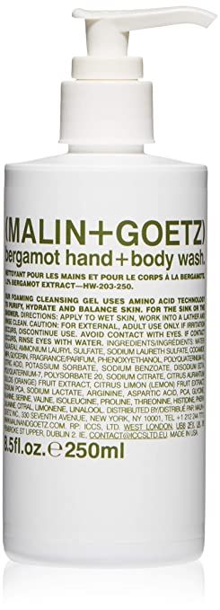 Malin + Goetz Essential Bergamot Hand + Body Wash—purifying, hydrating hand + body wash for men... | Amazon (US)