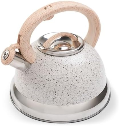 Brinox - Chaleira com Apito 2,7L com Indução Roma - Vanilla | Amazon (BR)