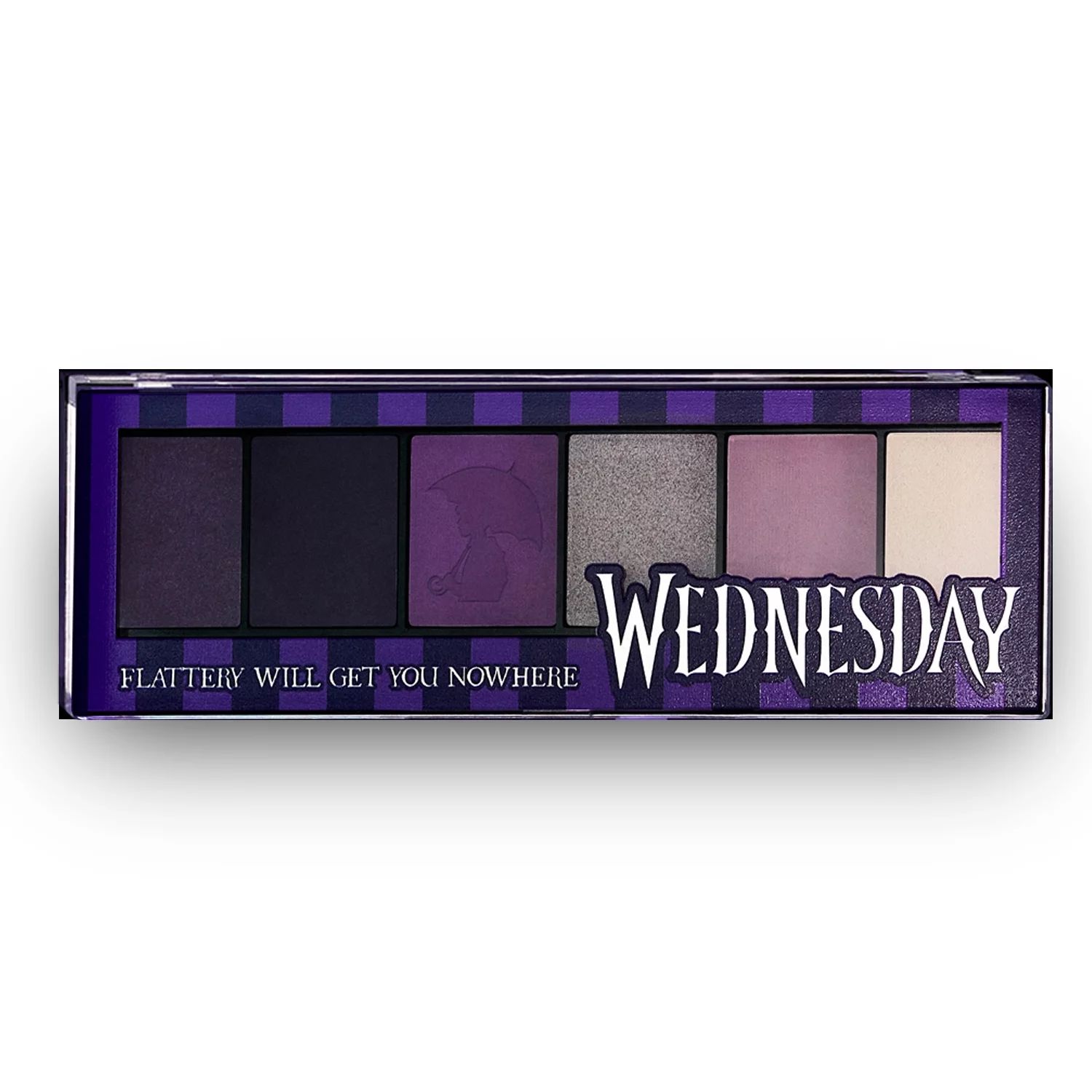 Hard Candy X Wednesday Addams Eyeshadow Palette, FLATTERY WILL GET YOU NOWHERE | Walmart (US)