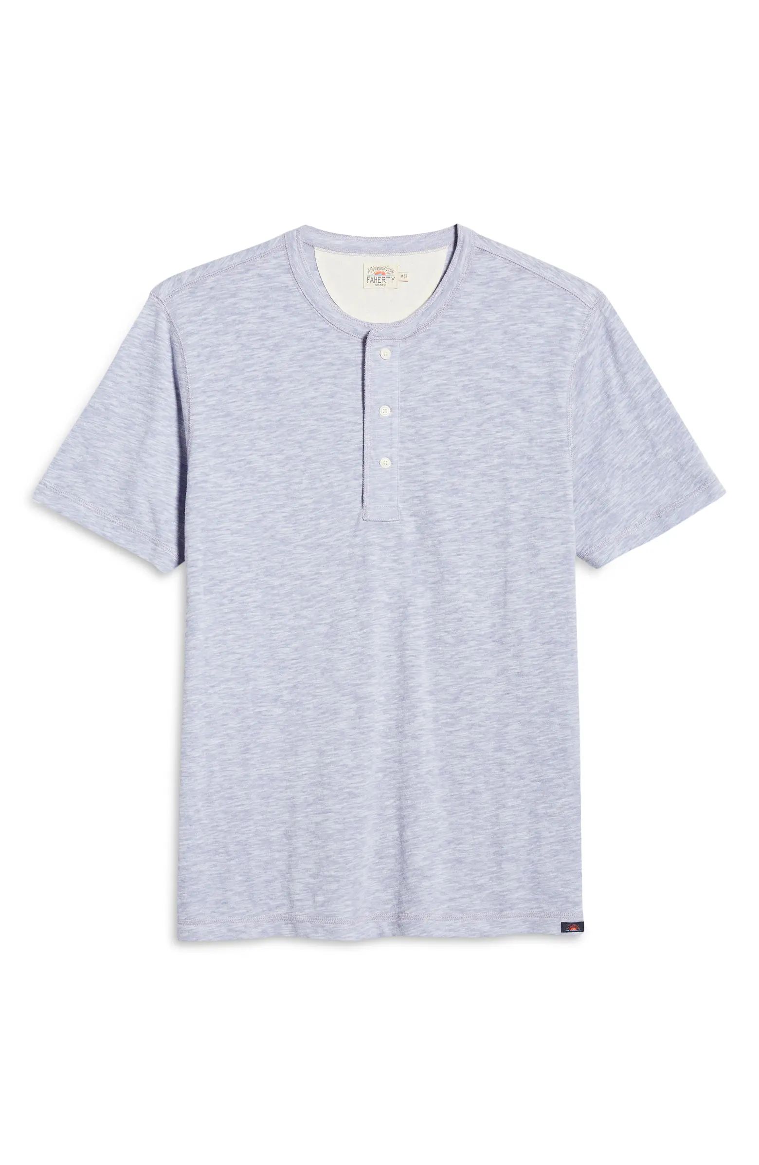 Short Sleeve Heathered Henley | Nordstrom