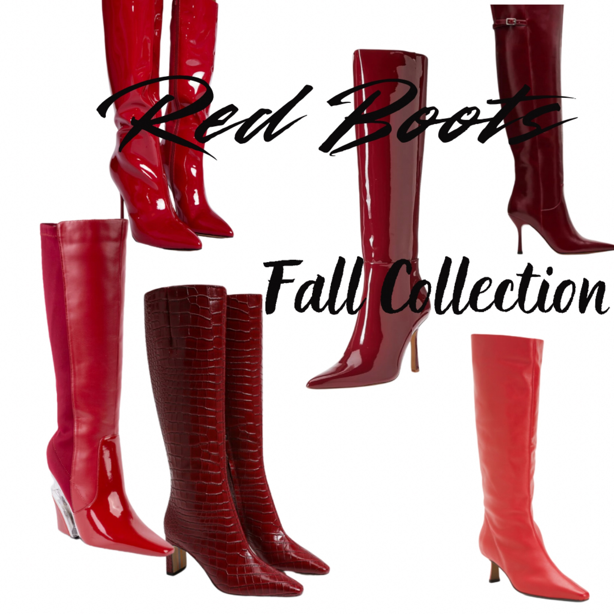 Red Boots in your Fall collection.
#boots 

#LTKShoeCrush #LTKStyleTip #LTKOver40