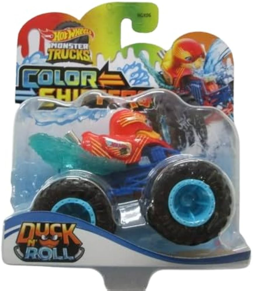 Hot Wheels Monster Trucks Color Shifters Duck N Roll | Amazon (US)