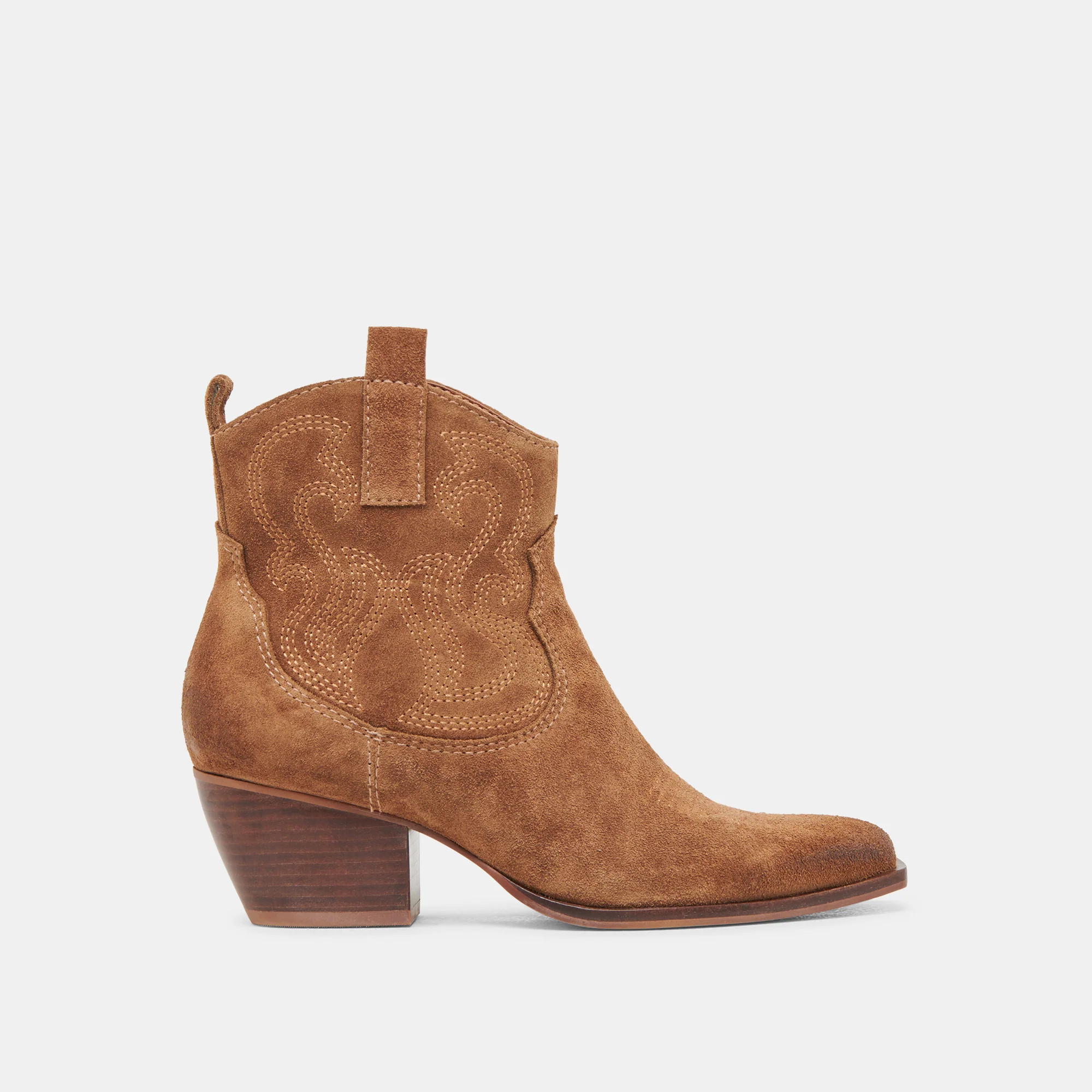 SHANIA BOOTIES BROWN SUEDE | DolceVita.com