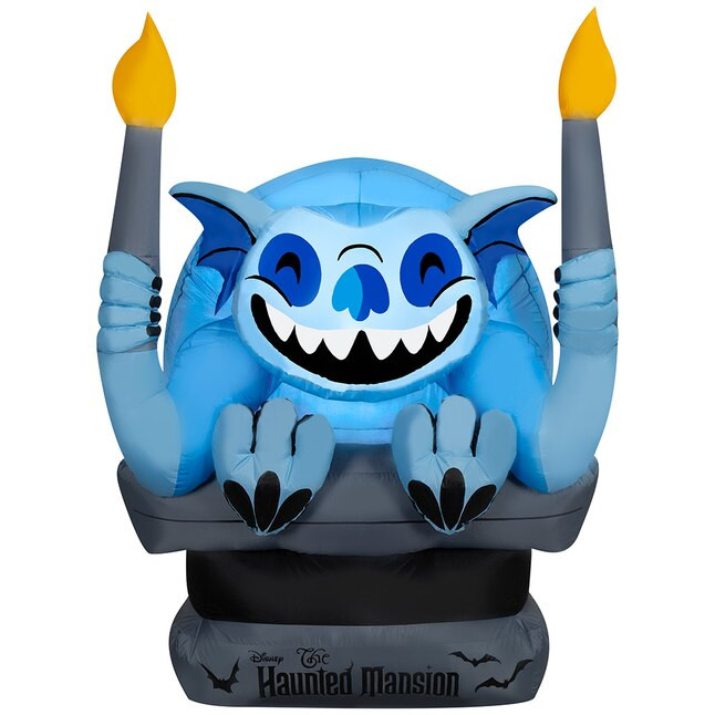 Disney 5.5-ft The Haunted Mansion LED Gargoyle Inflatable | Lowe's