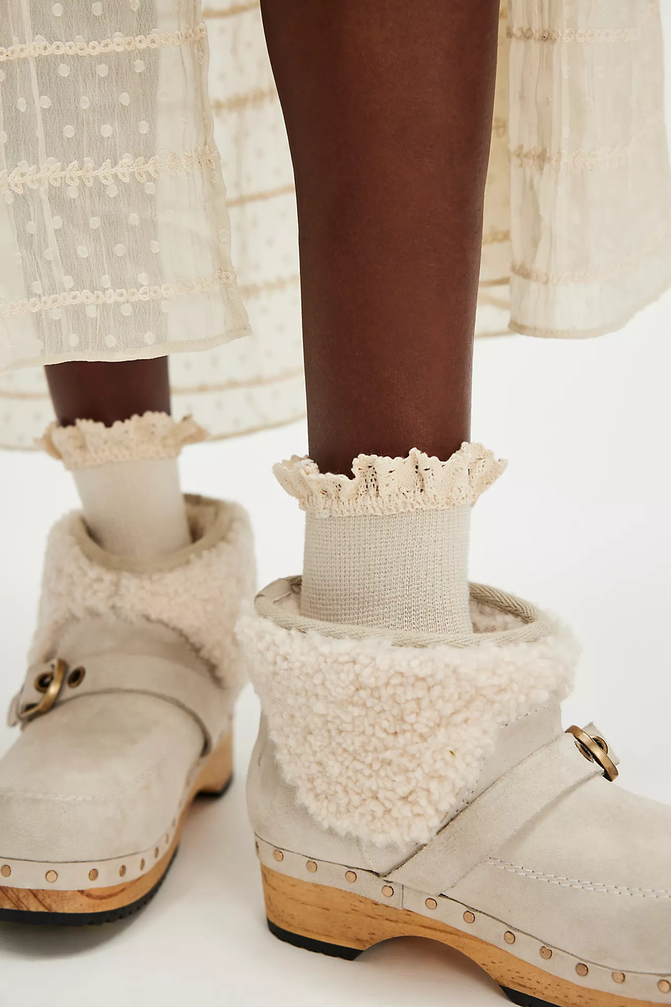 Beloved Waffle Knit Ankle Socks | Free People (Global - UK&FR Excluded)