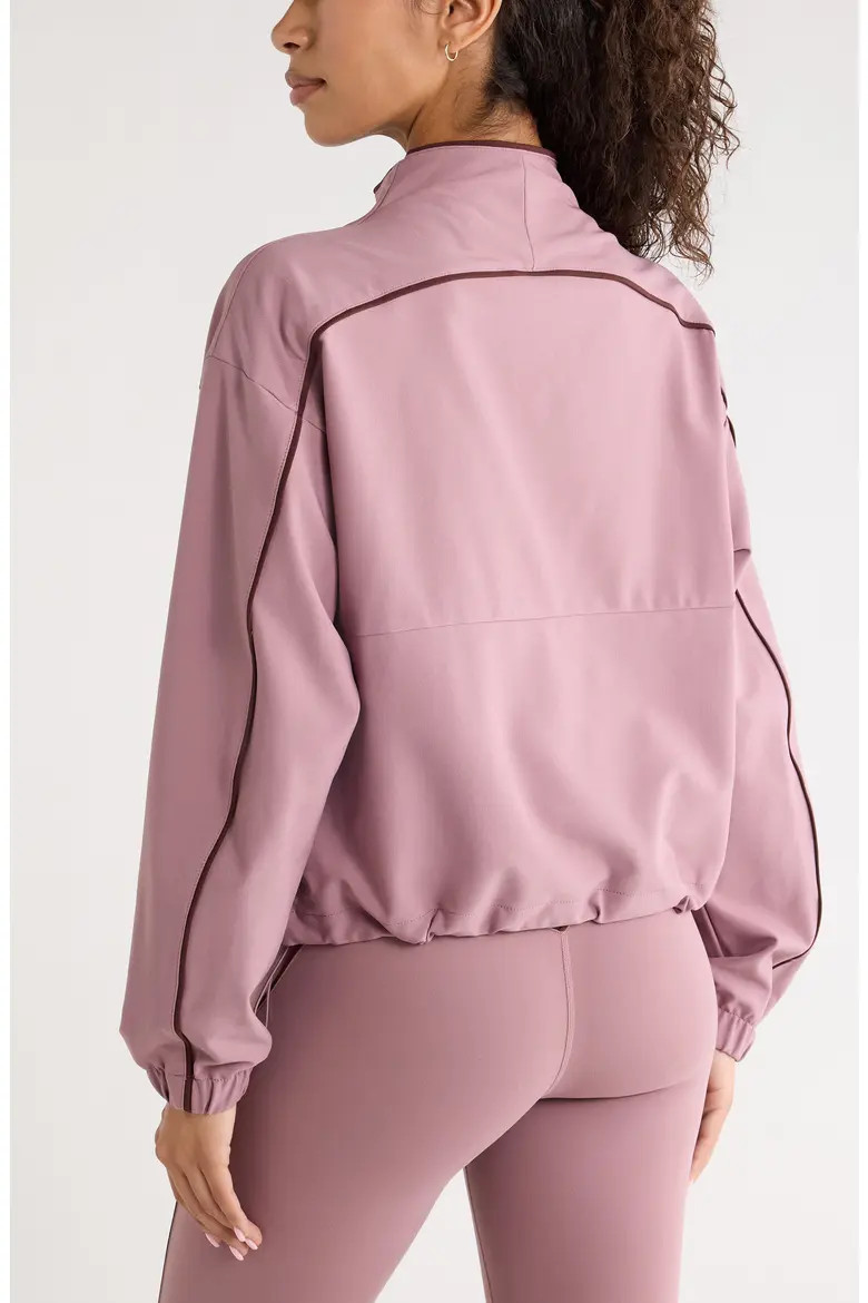 Piped Half Zip Pullover (Women) | Nordstrom | Nordstrom