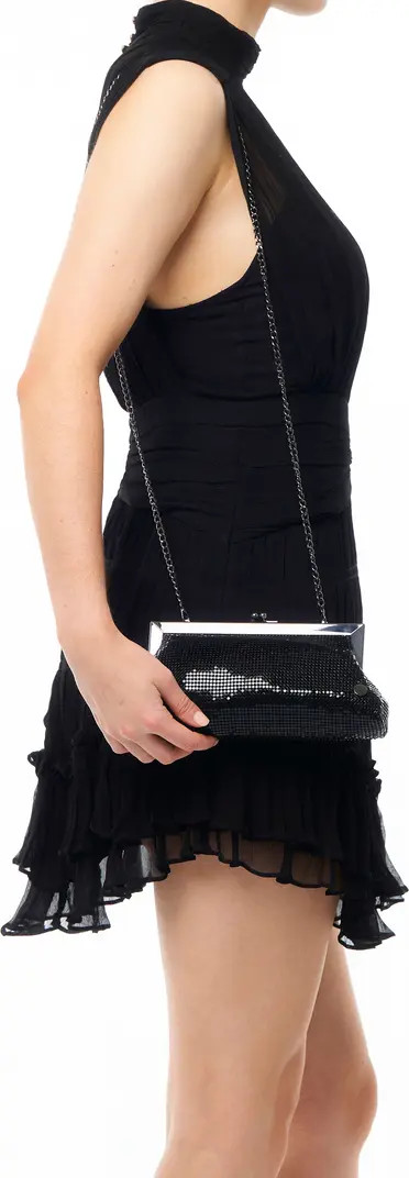Olga Berg Zara Mesh Frame Clutch | Nordstrom | Nordstrom