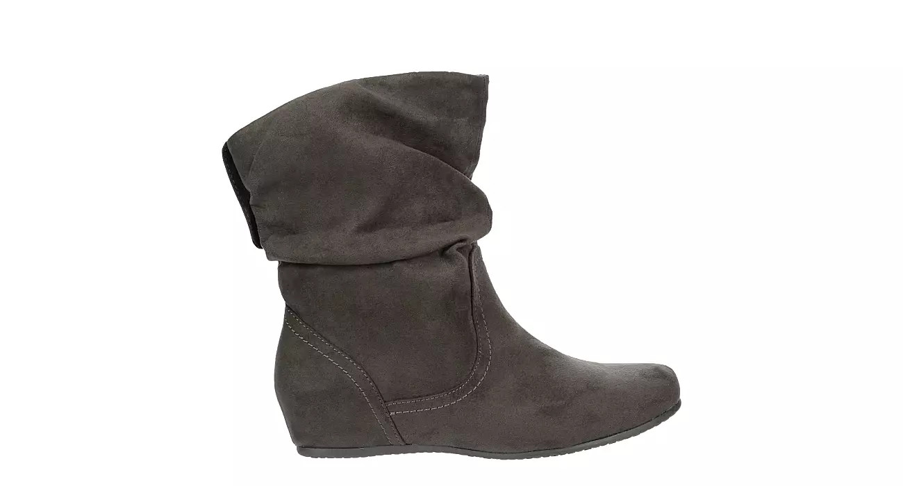 Xappeal Womens Carney Wedge Boot - Grey | Rack Room Shoes