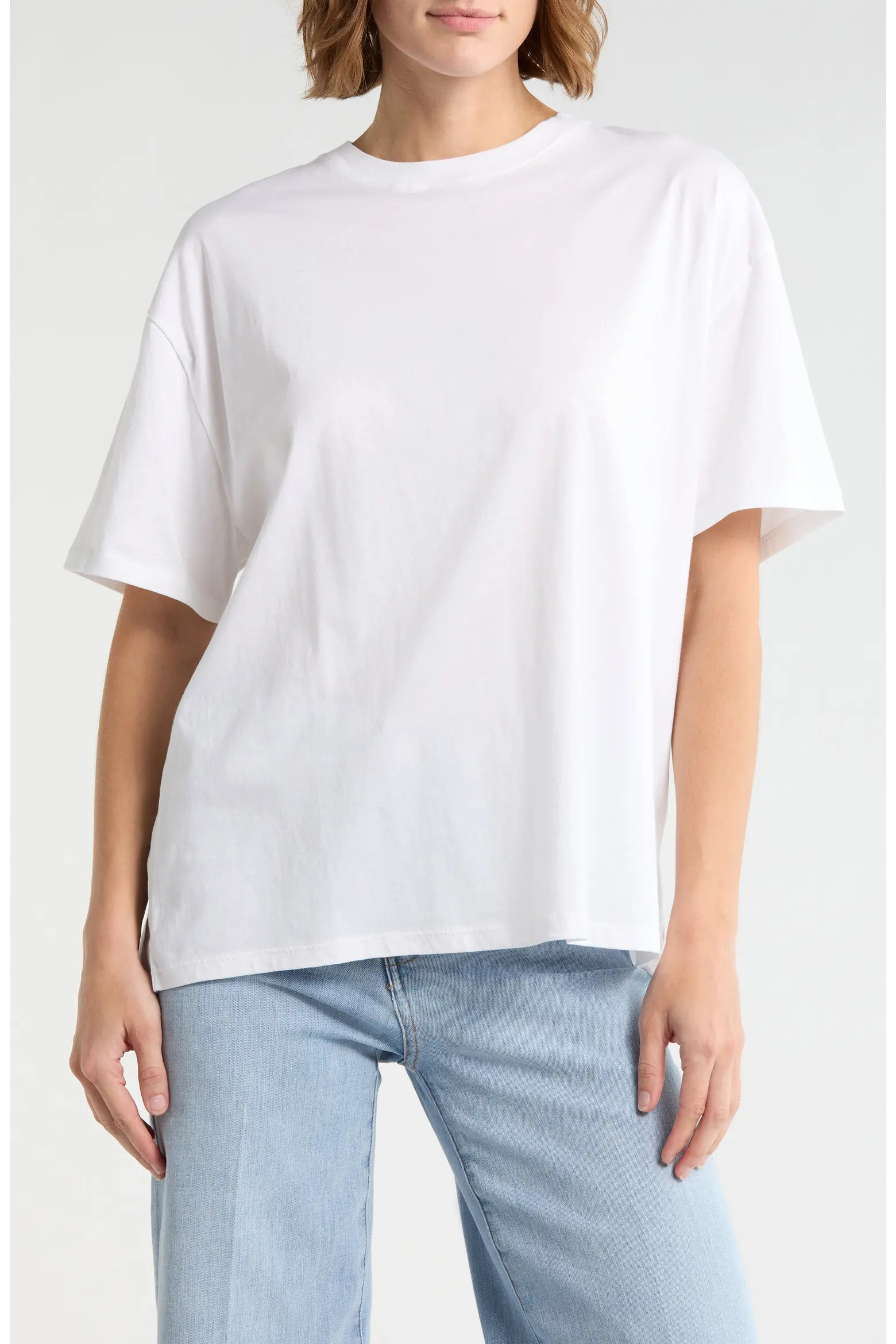 The Plus One Pima Cotton T-Shirt (Women) | Nordstromrack | Nordstrom Rack