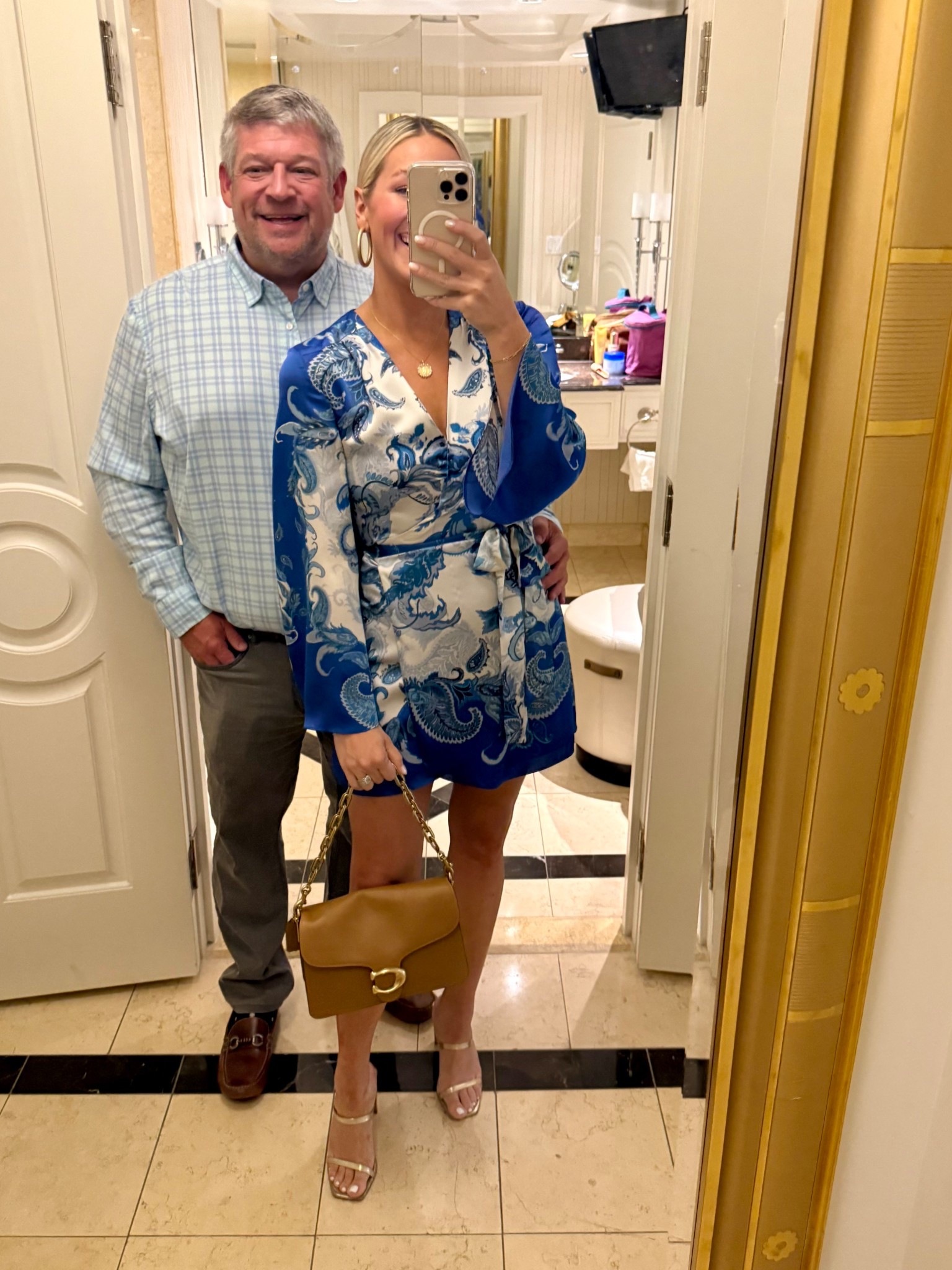 Third and final night in Vegas! Linking both of our looks! I’m in the size XS and had to use my stitch tool to stitch the low cut of this dress up! 

#LTKFindsUnder50 #LTKStyleTip #LTKFindsUnder100