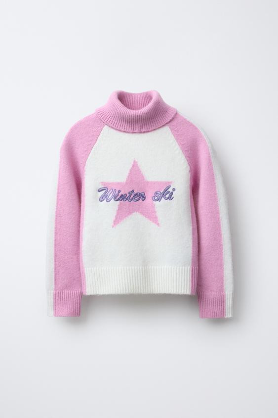 COLOR BLOCK KNIT JUMPER SKI COLLECTION | Zara US