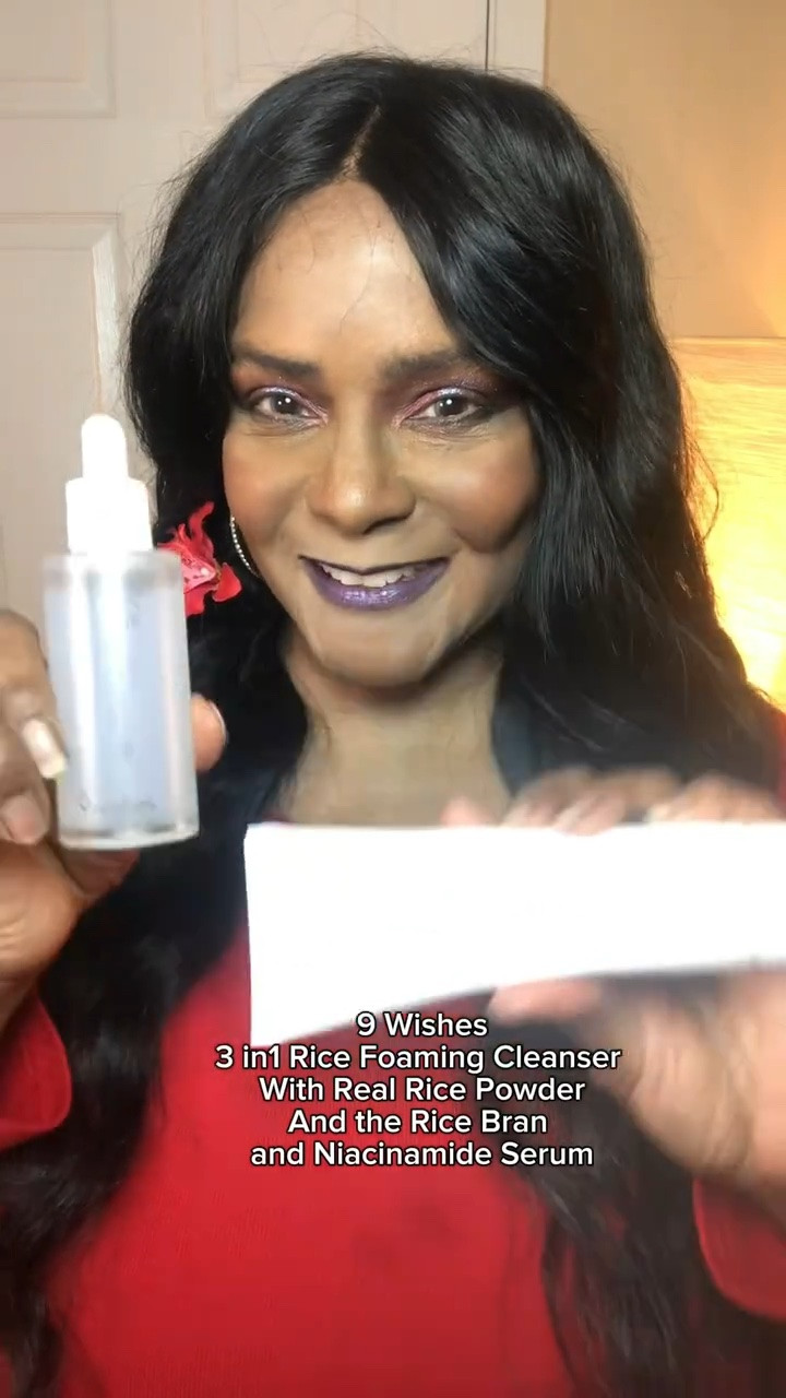 Dull and flaky doesn’t begin to explain the state that my skin was in until I used the 9 wishes 3 in 1 rice foaming cleanser and the rice bran water serum with niacinamide.  @9wishes

#LTKmorningroutine #LTKselfcare #LTKgrwm