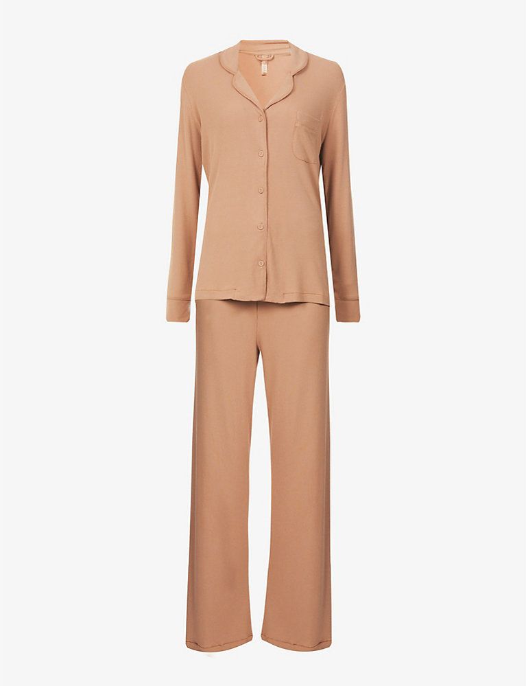 Soft Lounge stretch-jersey pyjama set | Selfridges