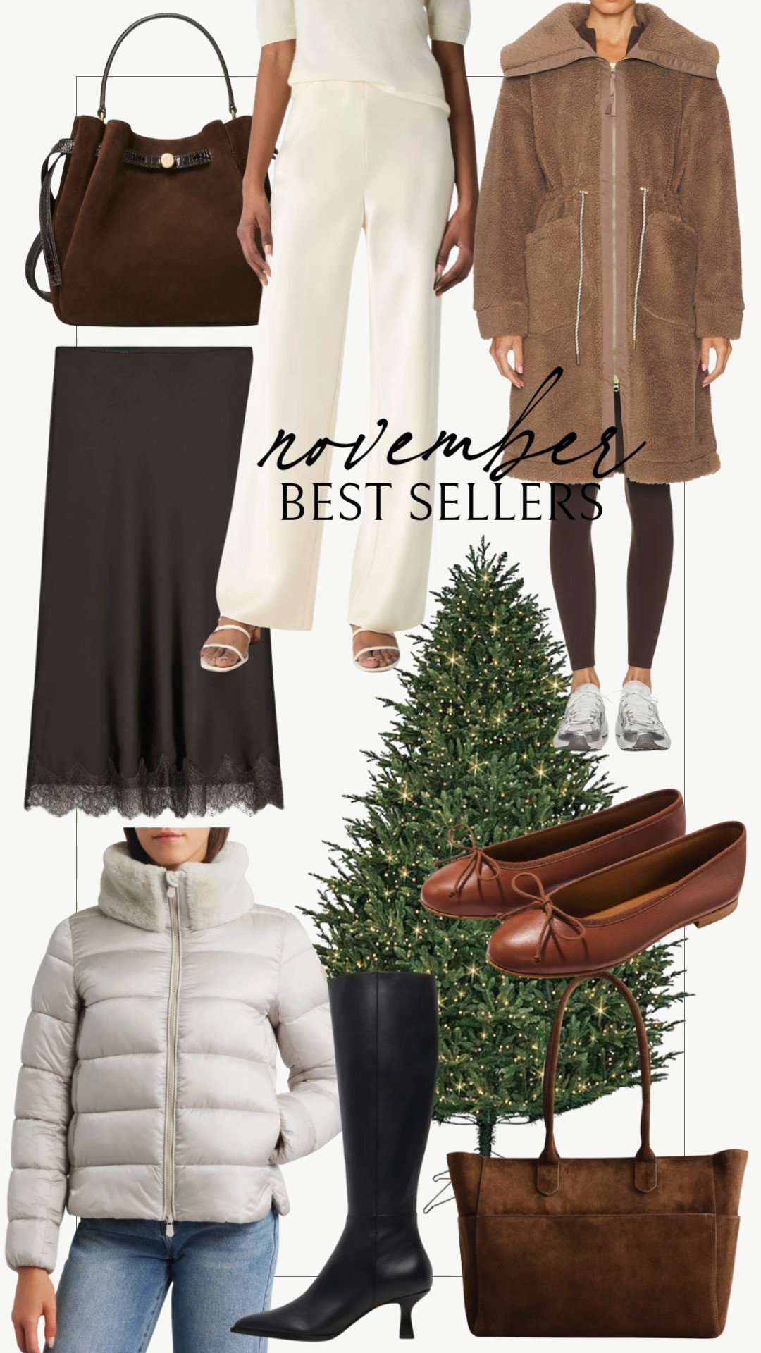 Weekly best sellers! Rounding up everything you loved last week. My sizing below: satin pants—XS, Varley coat—XS (runs large!), puffer coat—S

 

 #LTKSeasonal #LTKFindsUnder100