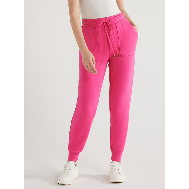 Scoop Women's Scuba Knit Pants with Pockets, Sizes XS-XXL | Walmart (US)
