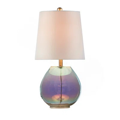 Ranier Iridescent Glass Table Lamp | Wayfair North America
