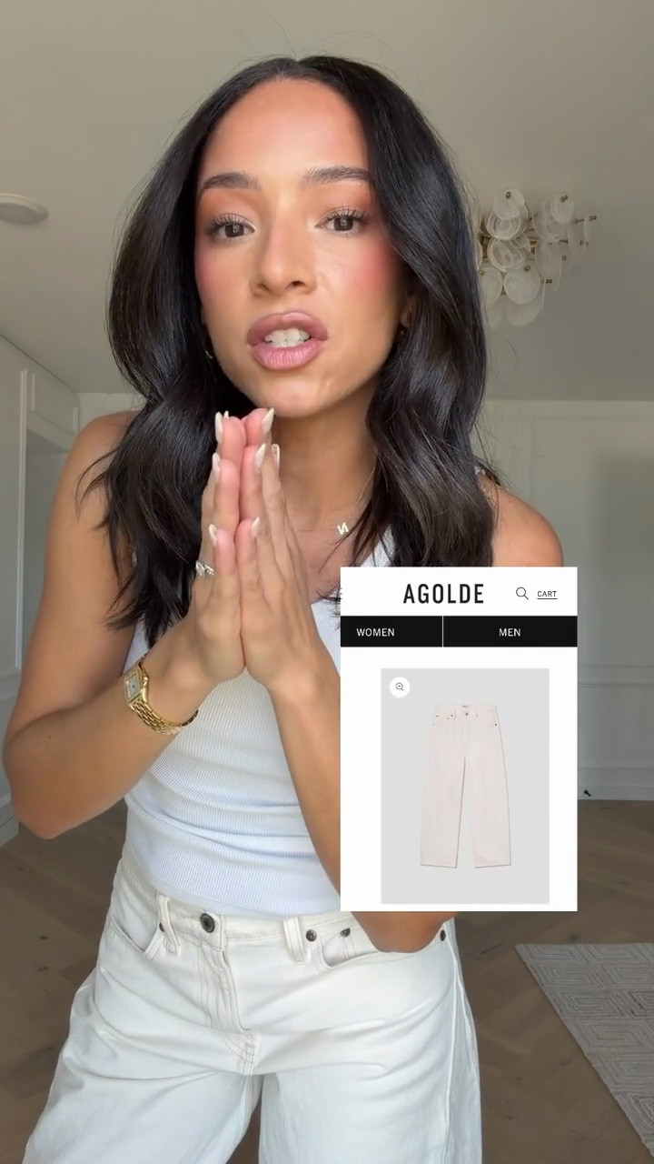 Buy one, get one 50% off Abercrombie!! Wearing size S white tank and size 28 long barrel jeans  

summer outfit, spring outfit, weekend outfit, white pants, lunch outfit, date night outfit, mom outfit, postpartum outfit 

#LTKmomlife #LTKSeasonal #LTKSaleAlert