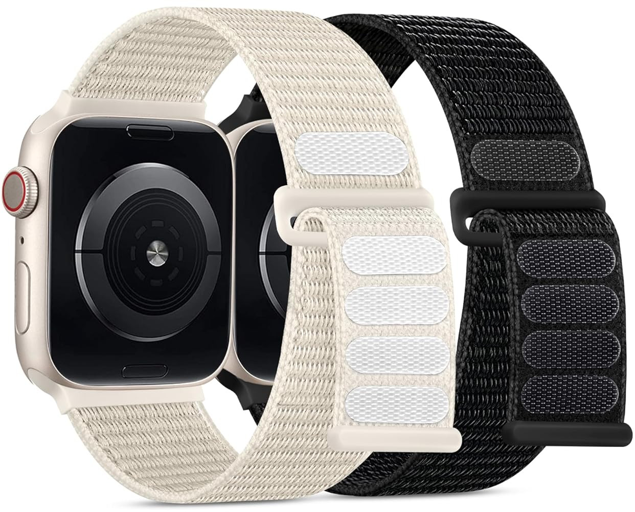 WJK Nylon Solo Loop Bands Compatible with Apple Watch 38mm 40mm 41mm 42mm 44mm 45mm 46mm 49mm for... | Amazon (US)