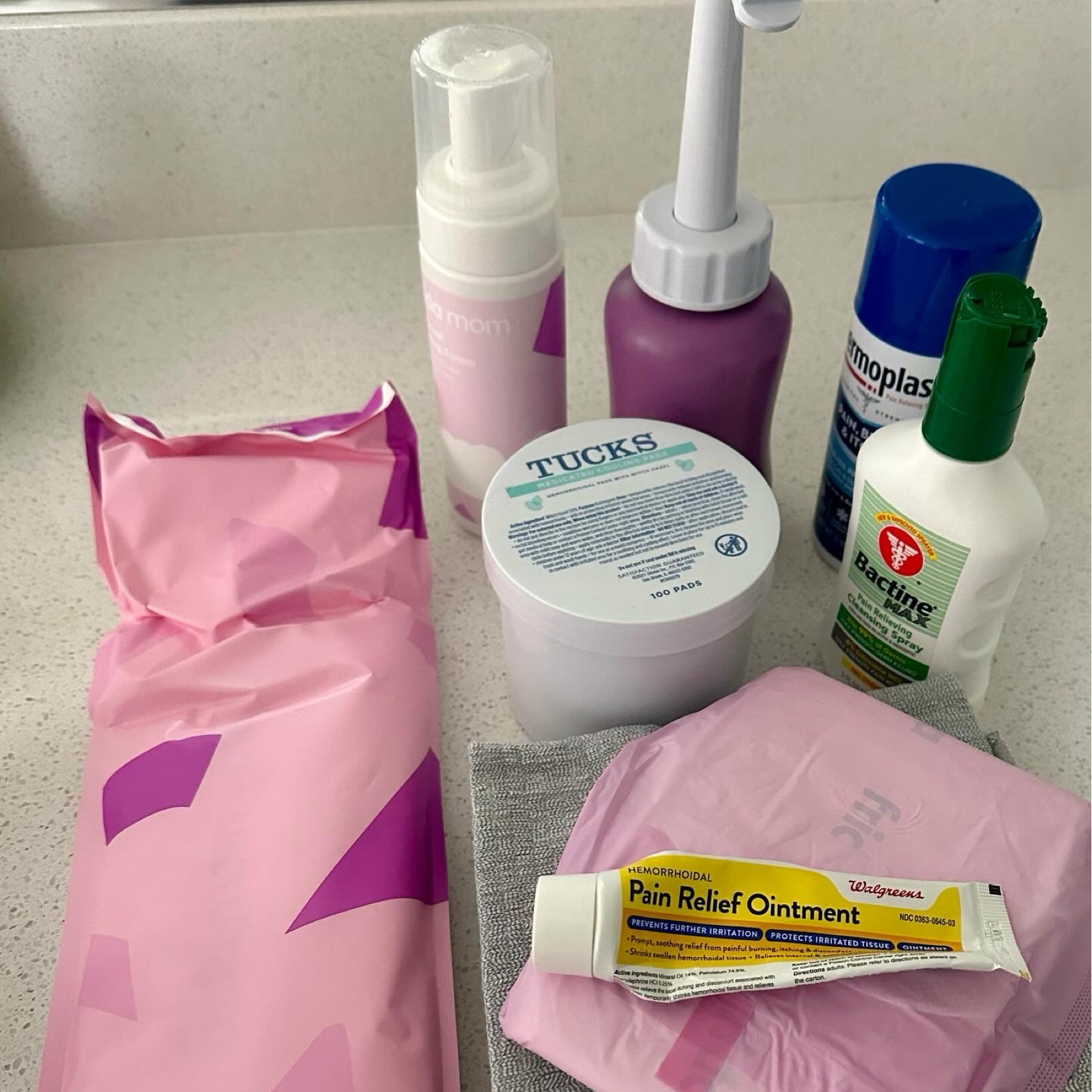 Postpartum recovery essentials. Everything I have needed after birth with a second degree tear. 

#LTKGiftGuide #LTKBaby #LTKFamily