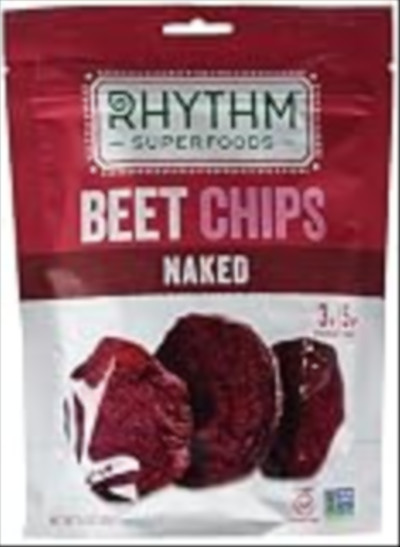 Rhythm Superfoods Naked Beet Chips, 1.4 Ounce