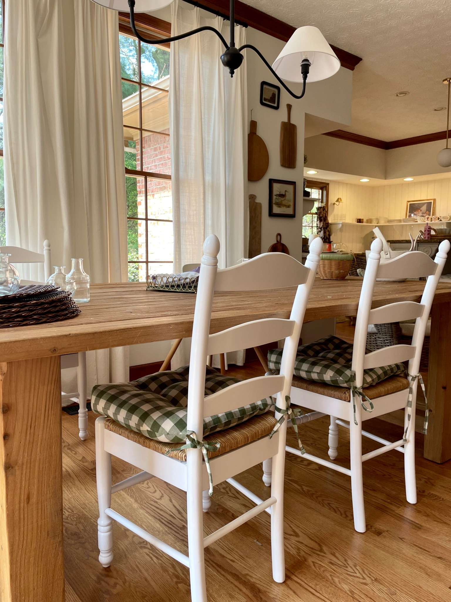Kitchen dining chairs and seat cushions

#LTKHome