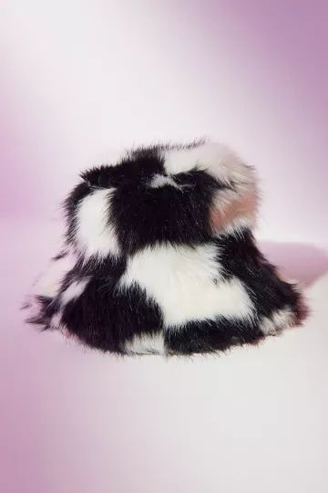Ace Fluffy Faux Fur Bucket Hat | Urban Outfitters (US and RoW)