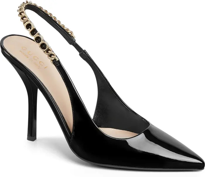 Signoria Pointed Toe Slingback Pump (Women) | Nordstrom