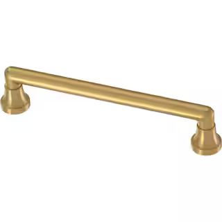 Liberty Phoebe 5-1/16 in. (128 mm) Center-to Center Modern Gold Cabinet Drawer Pull P48089C-117-C... | The Home Depot