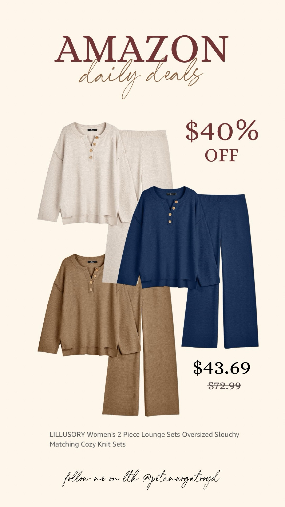 Amazon Daily Deals!

#LTKFitness #LTKCyberWeek #LTKSaleAlert