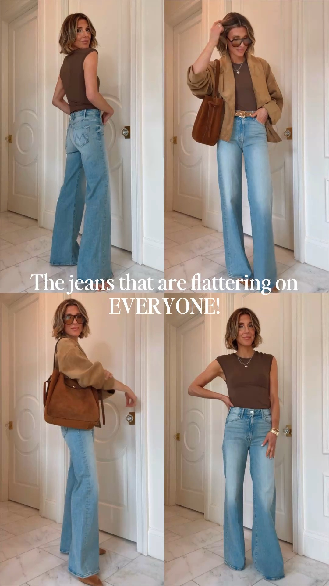 Best seller this week! Jeans fit tts. I'm 5'7 for reference and all fit tts 