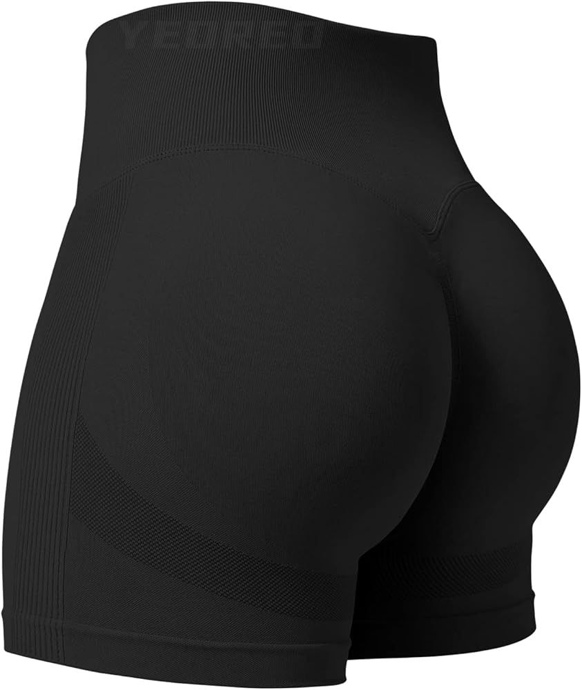 YEOREO Professional Women Workout Shorts 3.6" Scrunch Shorts Seamless High Waisted Contour Gym Yo... | Amazon (US)