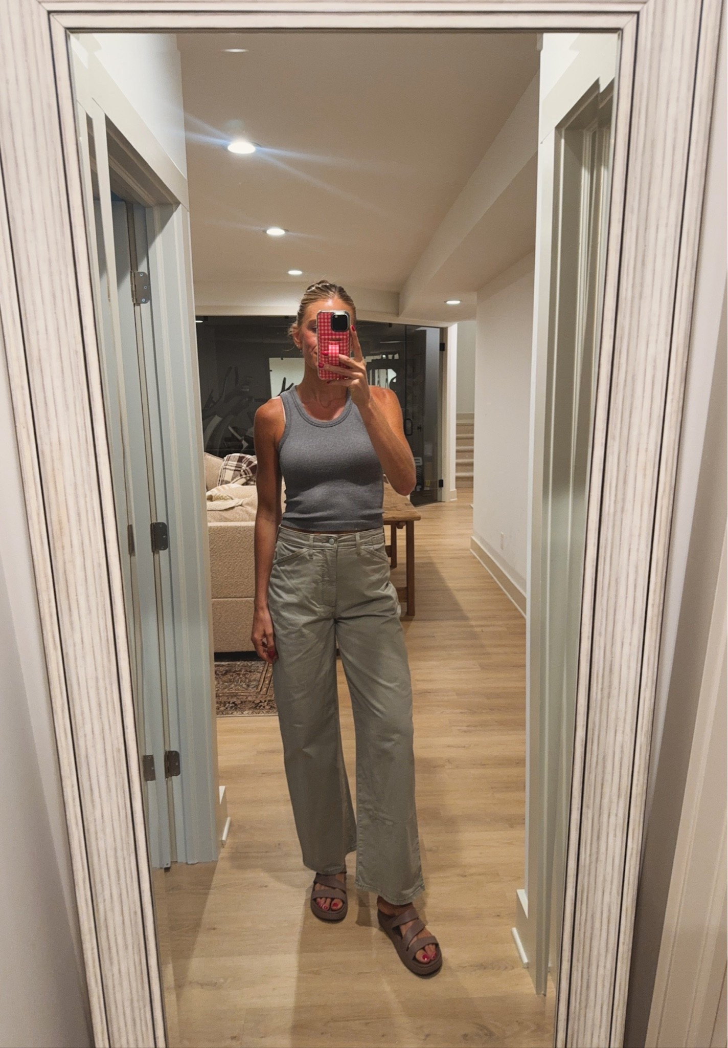 Today’s OOTD 🤎 My tank is 30% off right now + both the tank and pants come in tall sizes!

#LTKTall #LTKootd #LTKSaleAlert