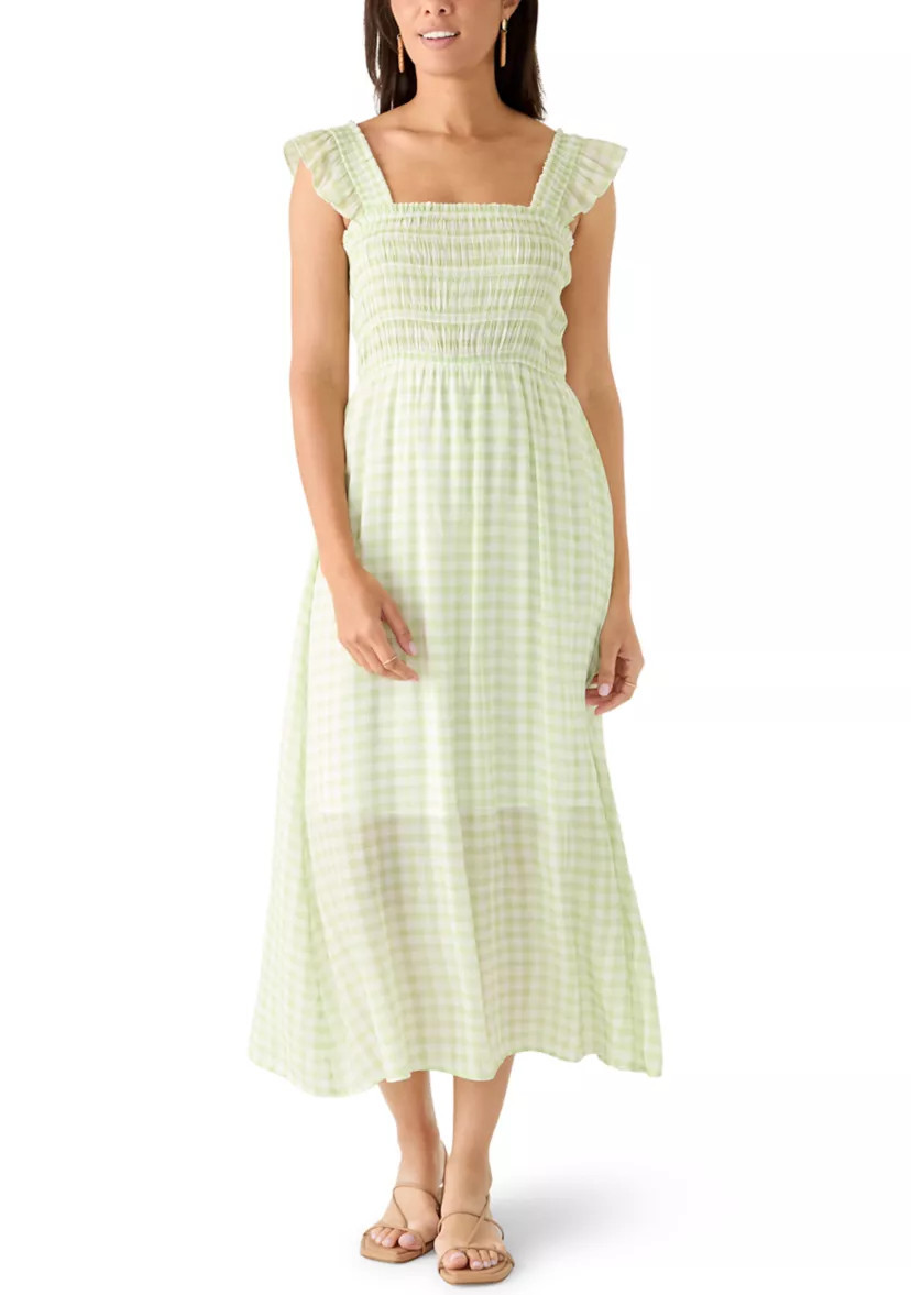 Women's Sleeveless Tie Waist Midi Dress | Belk