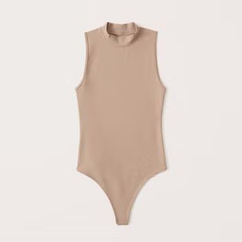 Seamless Mockneck Bodysuit | Abercrombie & Fitch (US)