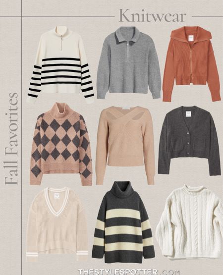Fall Favorites 🍁 Knitwear
I’ve gathered my favorite cozy sweaters and cardigans to keep you warm and stylish this fall. And a bonus! The Abercrombie & Fitch pieces are on sale right now. 🏃🏼‍♀️ 
Shop my top picks 👇🏼 🍁 

#LTKsalealert #LTKU #LTKSeasonal
