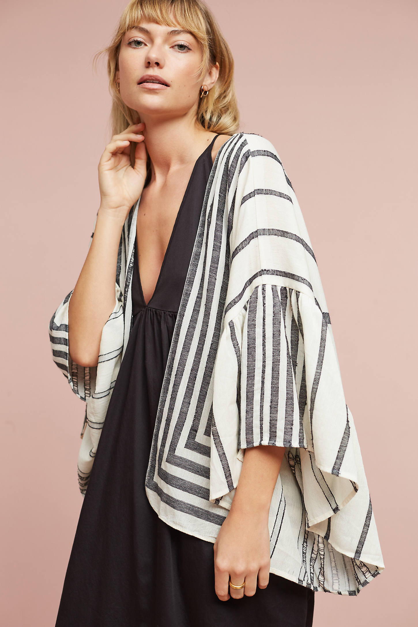 Aggie Ruffle Kimono | Anthropologie (US)