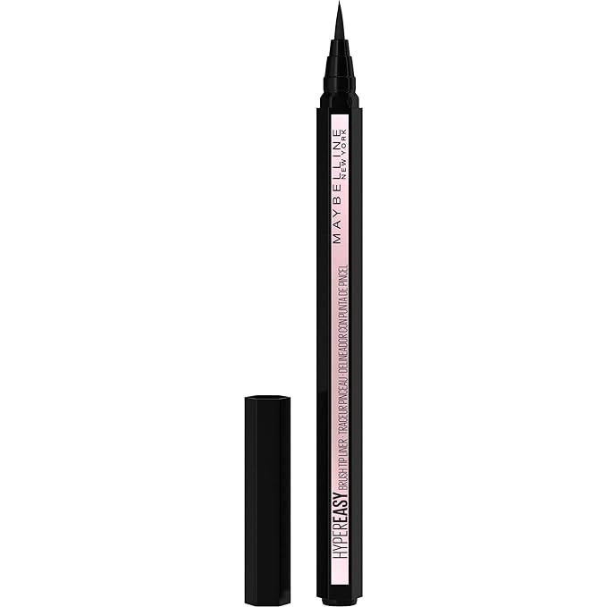 MAYBELLINE Hyper Easy Liquid Pen No-Skip Eyeliner, Satin Finish, Waterproof Formula, Eye Liner Ma... | Amazon (US)