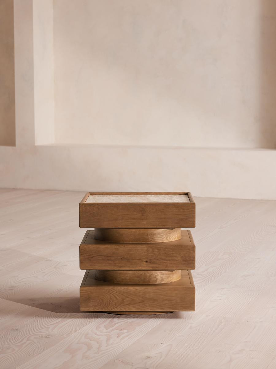 Flynn Side Table, Lacorado Marble - Soho Home | Soho Home Ltd