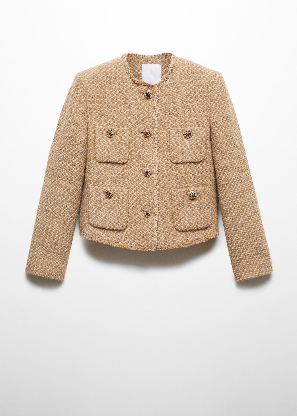 Search: Tweed jacket with jewel buttons (8) | Mango United Kingdom | MANGO (UK)