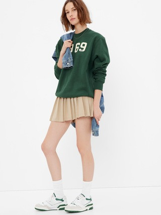 GapFit Recycled High Rise Pleated Tennis Skort | Gap (CA)