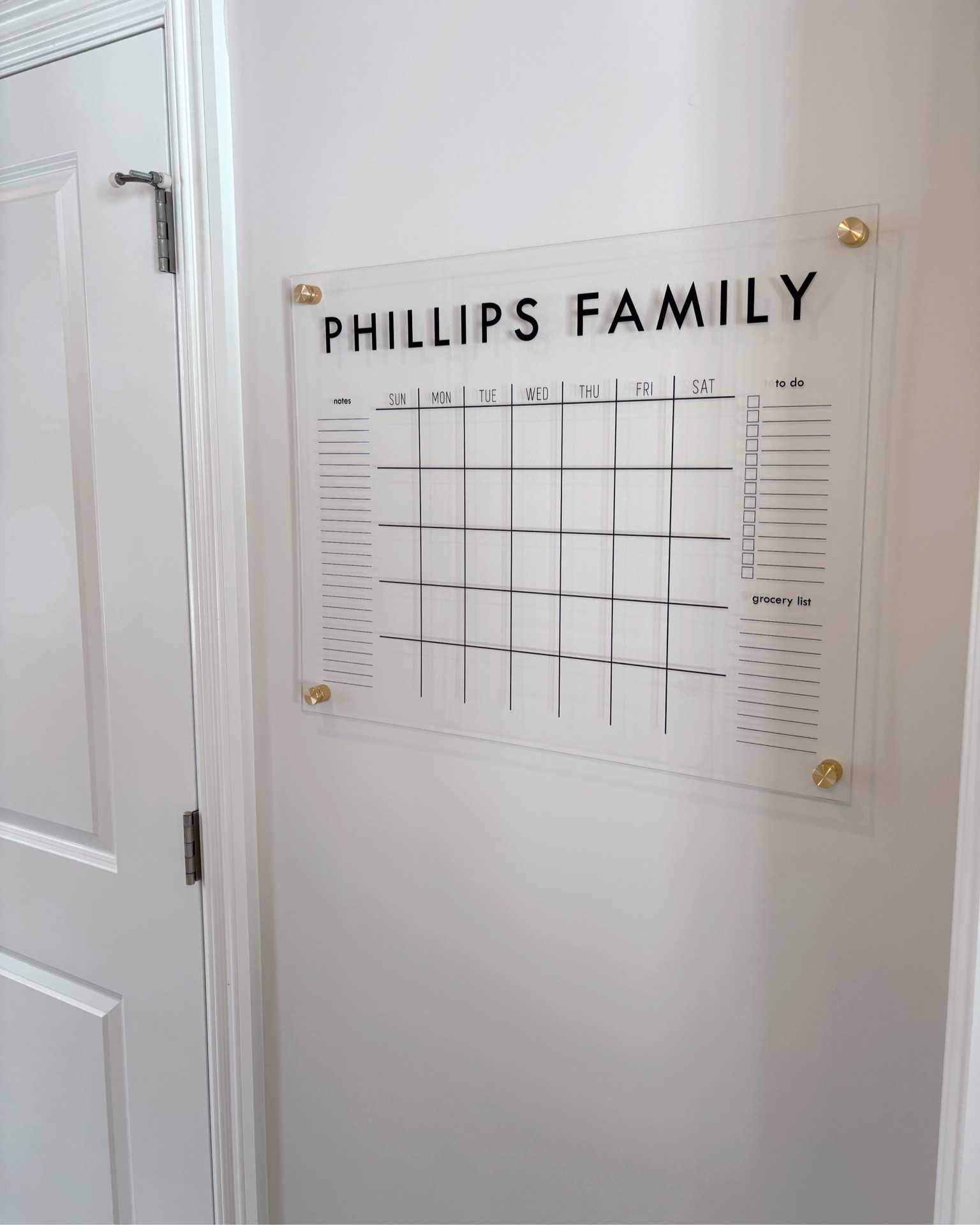 Acrylic Family Calendar 📆

#LTKkids #LTKfamily #LTKhome