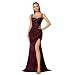 Sequin Corset Prom Dress Long Satin Evening Gowns | Amazon (US)