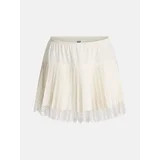 Madden NYC Women's Pleated Skort with Lace Trim, Sizes XXS-XXL | Walmart (US)