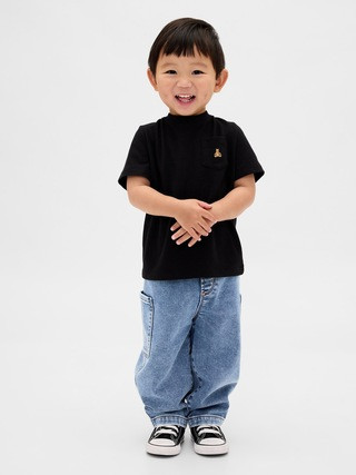 Baby & Toddler Knit Barrel Jeans | Gap (CA)