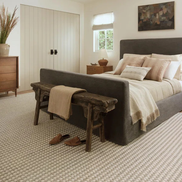 Ojai Machine Woven / Power Loomed Ivory / Natural Rug | Wayfair North America