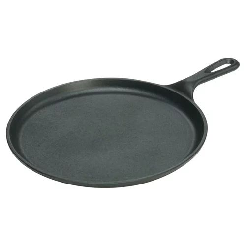 Lodge Pre-Seasoned 10.5 Inch Cast Iron Griddle with Easy-Grip Handle | Walmart (US)