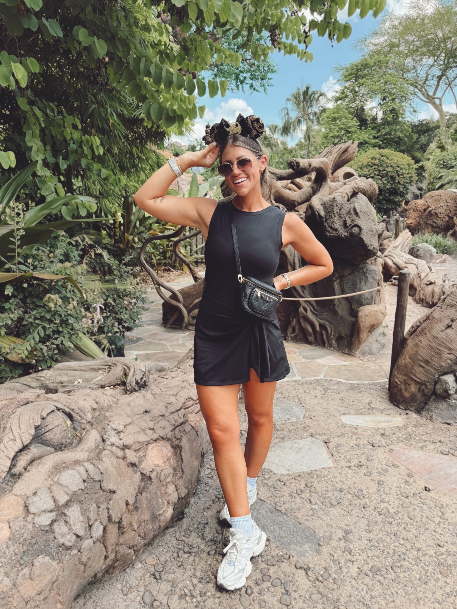 Disney outfit for animal kingdom 🦁 size small dress — LOVE this thing! #disneyoutfits #disneyoutfit #disneymom #disneymoms #animalkingdom 