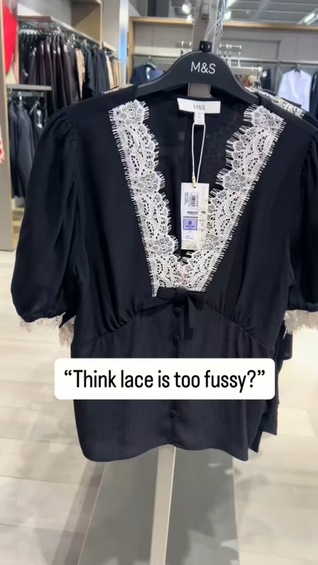 Here’s how to wear it effortlessly…

Style Tip: How to Add Lace into Your Wardrobe

Lace works best when it’s about detail, not drama. Instead of going for head-to-toe lace (which can feel too dressy), choose subtle touches,like a trim on the neckline or sleeve hem. It adds texture, interest, and a hint of femininity without overpowering your outfit.

✨ Pro tip: Pair lace details with tailored pieces (think blazers or structured trousers) to balance softness with strength, the perfect mix for a polished look.

#LTKuk #LTKstyletip #LTKautumn